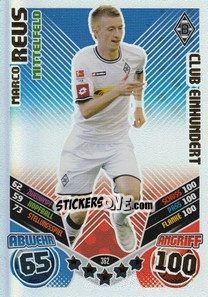 Sticker Marco Reus - German Football Bundesliga 2011-2012. Match Attax n. 362 - Topps
