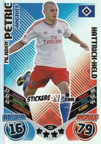 Cromo Mladen Petric - German Football Bundesliga 2011-2012. Match Attax - Topps