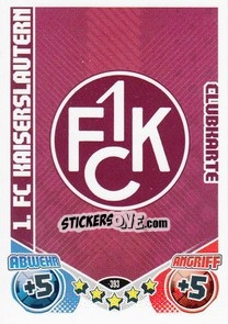 Cromo Emblem FC Kaiserslautern