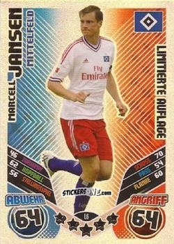 Cromo Marcell Jansen - German Football Bundesliga 2011-2012. Match Attax n. L6 - Topps