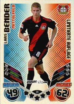 Sticker Lars Bender - German Football Bundesliga 2011-2012. Match Attax n. L11 - Topps