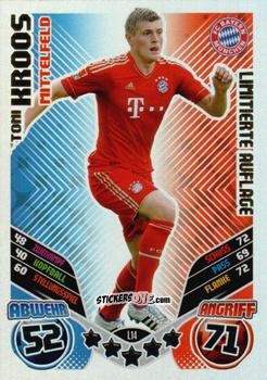 Cromo Toni Kroos - German Football Bundesliga 2011-2012. Match Attax n. L14 - Topps