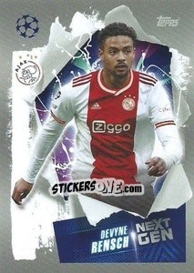 Sticker Devyne Rensch (Next Gen) - UEFA Champions League 2022-2023
 n. 61 - Topps