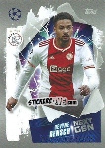 Figurina Devyne Rensch (Next Gen) - UEFA Champions League 2022-2023
 - Topps