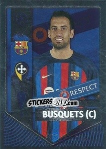 Cromo Sergio Busquets (Captain)