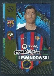 Sticker Robert Lewandowski (Golden Goalscorer) - UEFA Champions League 2022-2023
 - Topps