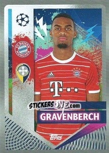 Sticker Ryan Gravenberch - UEFA Champions League 2022-2023
 n. 214 - Topps