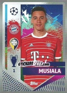 Sticker Jamal Musiala - UEFA Champions League 2022-2023
 n. 216 - Topps