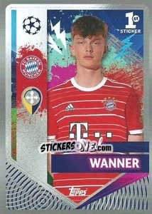 Sticker Paul Wanner (1st Sticker) - UEFA Champions League 2022-2023
 - Topps