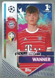 Sticker Paul Wanner (1st Sticker) - UEFA Champions League 2022-2023
 n. 217 - Topps
