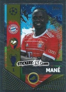 Figurina Sadio Mané (Golden Goalscorer) - UEFA Champions League 2022-2023
 - Topps