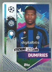 Sticker Denzel Dumfries - UEFA Champions League 2022-2023
 n. 230 - Topps