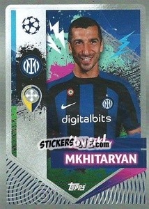 Sticker Henrikh Mkhitaryan - UEFA Champions League 2022-2023
 n. 233 - Topps