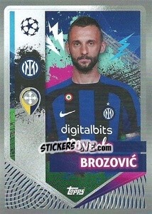 Sticker Marcelo Brozović - UEFA Champions League 2022-2023
 - Topps