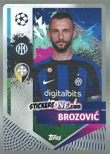 Sticker Marcelo Brozović - UEFA Champions League 2022-2023
 n. 234 - Topps