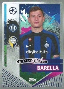 Sticker Nicolò Barella - UEFA Champions League 2022-2023
 - Topps