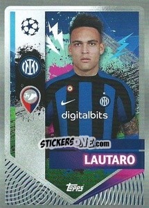 Sticker Lautaro - UEFA Champions League 2022-2023
 n. 240 - Topps