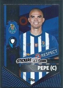 Sticker Pepe (Captain) - UEFA Champions League 2022-2023
 n. 244 - Topps