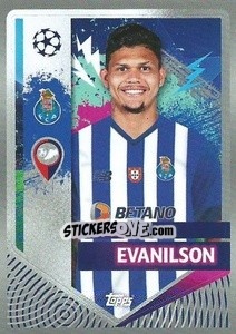 Sticker Evanilson - UEFA Champions League 2022-2023
 n. 255 - Topps