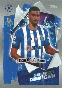 Sticker David Carmo (Next Gen) - UEFA Champions League 2022-2023
 n. 259 - Topps
