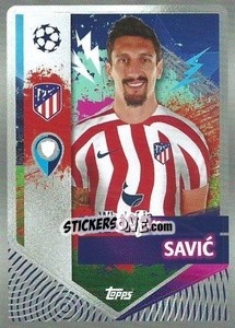 Sticker Stefan Savić - UEFA Champions League 2022-2023
 n. 69 - Topps