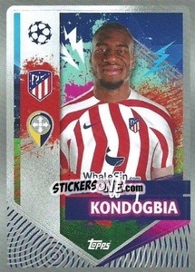 Sticker Geoffrey Kondogbia - UEFA Champions League 2022-2023
 n. 70 - Topps