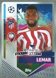 Sticker Thomas Lemar - UEFA Champions League 2022-2023
 n. 77 - Topps