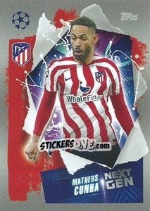 Sticker Matheus Cunha (Next Gen) - UEFA Champions League 2022-2023
 n. 79 - Topps