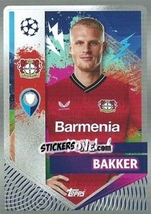 Sticker Mitchel Bakker - UEFA Champions League 2022-2023
 - Topps