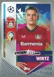 Sticker Florian Wirtz - UEFA Champions League 2022-2023
 n. 90 - Topps