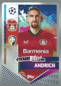 Sticker Robert Andrich - UEFA Champions League 2022-2023
 n. 91 - Topps