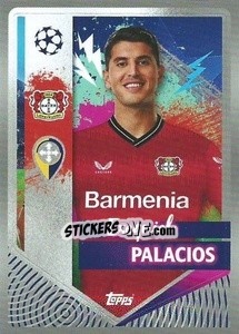 Sticker Exequiel Palacios - UEFA Champions League 2022-2023
 n. 92 - Topps