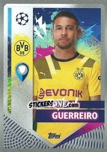 Sticker Raphaël Guerreiro - UEFA Champions League 2022-2023
 n. 101 - Topps