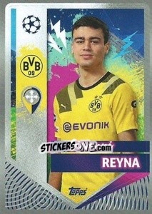 Sticker Giovanni Reyna - UEFA Champions League 2022-2023
 n. 109 - Topps