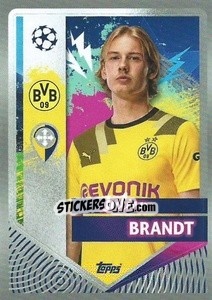 Sticker Julian Brandt - UEFA Champions League 2022-2023
 n. 110 - Topps
