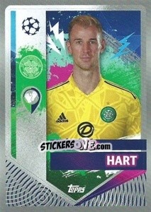 Sticker Joe Hart - UEFA Champions League 2022-2023
 n. 117 - Topps