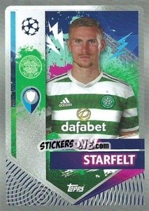 Sticker Carl Starfelt - UEFA Champions League 2022-2023
 n. 118 - Topps