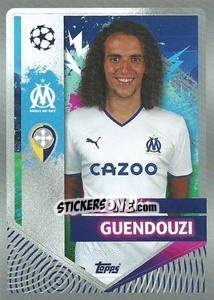 Sticker Mattéo Guendouzi - UEFA Champions League 2022-2023
 n. 341 - Topps