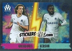 Sticker Mattéo Guendouzi / Gerson (Double Impact) - UEFA Champions League 2022-2023
 n. 350 - Topps