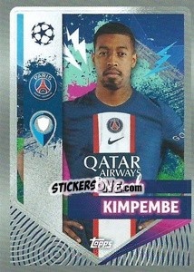 Sticker Presnel Kimpembe - UEFA Champions League 2022-2023
 n. 353 - Topps