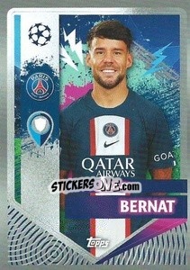 Sticker Juan Bernat - UEFA Champions League 2022-2023
 n. 356 - Topps