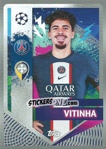 Sticker Vitinha - UEFA Champions League 2022-2023
 n. 358 - Topps