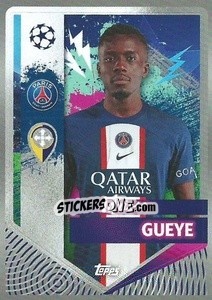 Sticker Idrissa Gueye - UEFA Champions League 2022-2023
 n. 359 - Topps