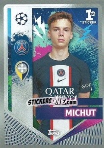 Sticker Edouard Michut (1st Sticker) - UEFA Champions League 2022-2023
 - Topps