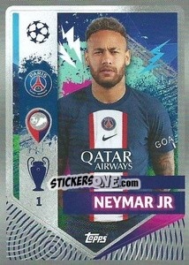 Sticker Neymar Jr - UEFA Champions League 2022-2023
 n. 364 - Topps