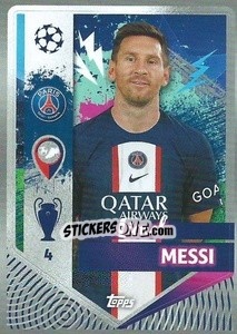 Sticker Lionel Messi - UEFA Champions League 2022-2023
 n. 365 - Topps