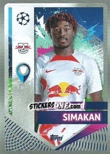 Sticker Mohamed Simakan - UEFA Champions League 2022-2023
 n. 370 - Topps
