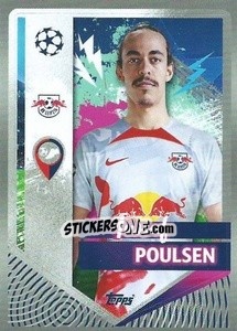 Sticker Yussuf Poulsen - UEFA Champions League 2022-2023
 - Topps