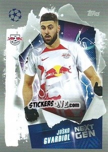 Sticker Joško Gvardiol (Next Gen) - UEFA Champions League 2022-2023
 n. 385 - Topps
