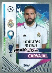 Sticker Daniel Carvajal - UEFA Champions League 2022-2023
 n. 388 - Topps